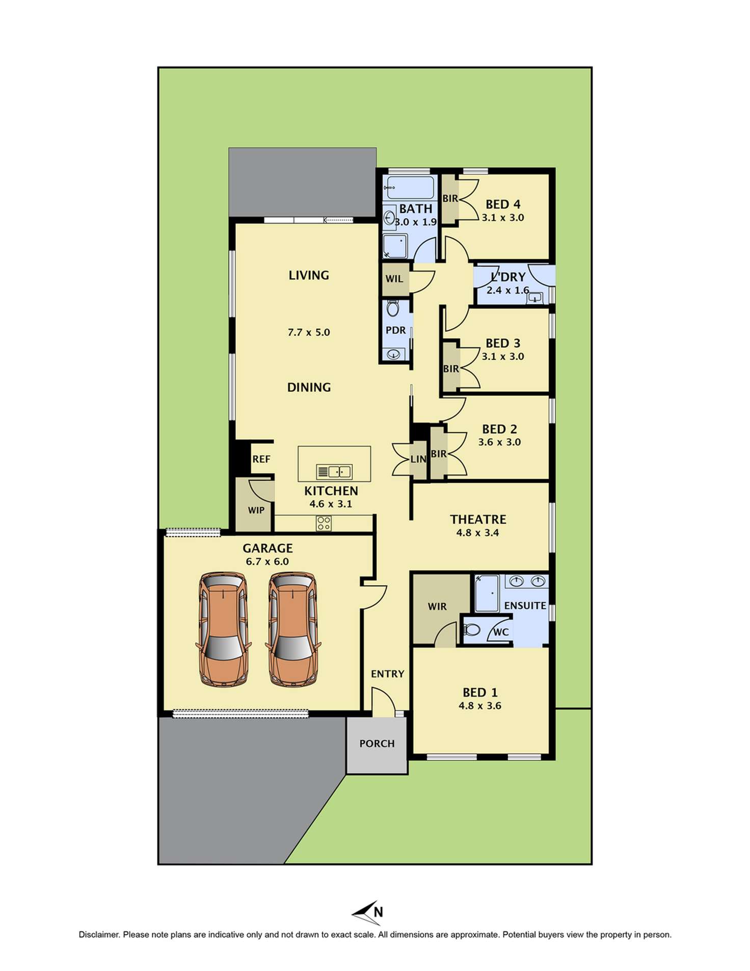 Floorplan of Homely house listing, 10 Sustainable Drive, Craigieburn VIC 3064