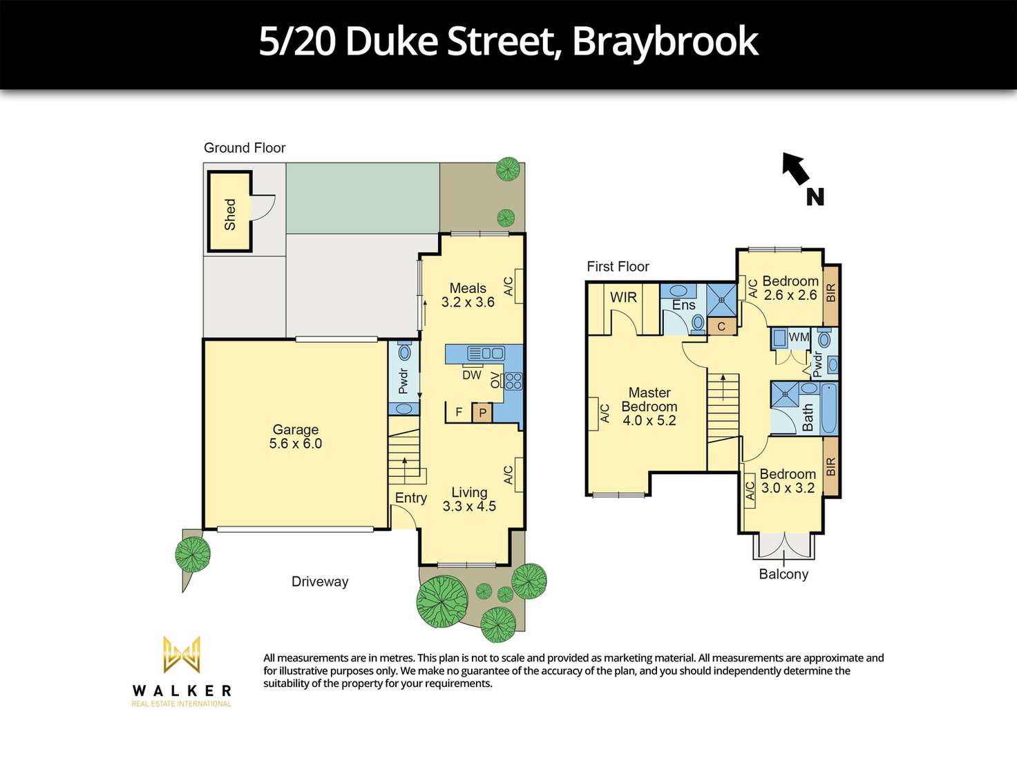 Floorplan of Homely house listing, 5/20 Duke Street, Braybrook VIC 3019