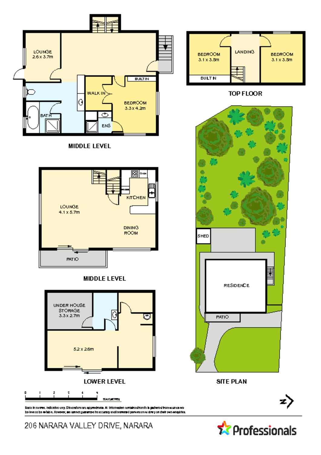 Floorplan of Homely house listing, 206 Narara Valley Drive, Niagara Park NSW 2250