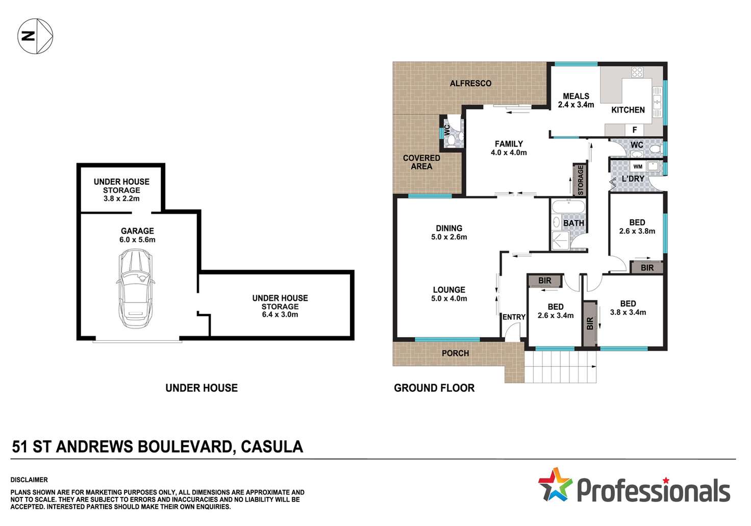 Floorplan of Homely house listing, 51 St Andrews Boulevard, Casula NSW 2170