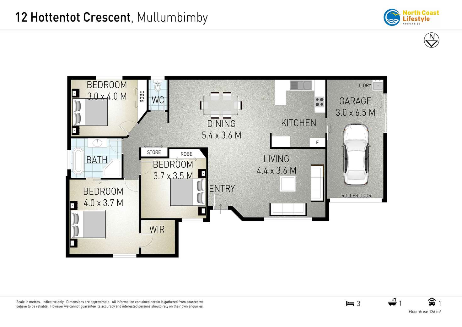 Floorplan of Homely house listing, 12 Hottentot Crescent, Mullumbimby NSW 2482