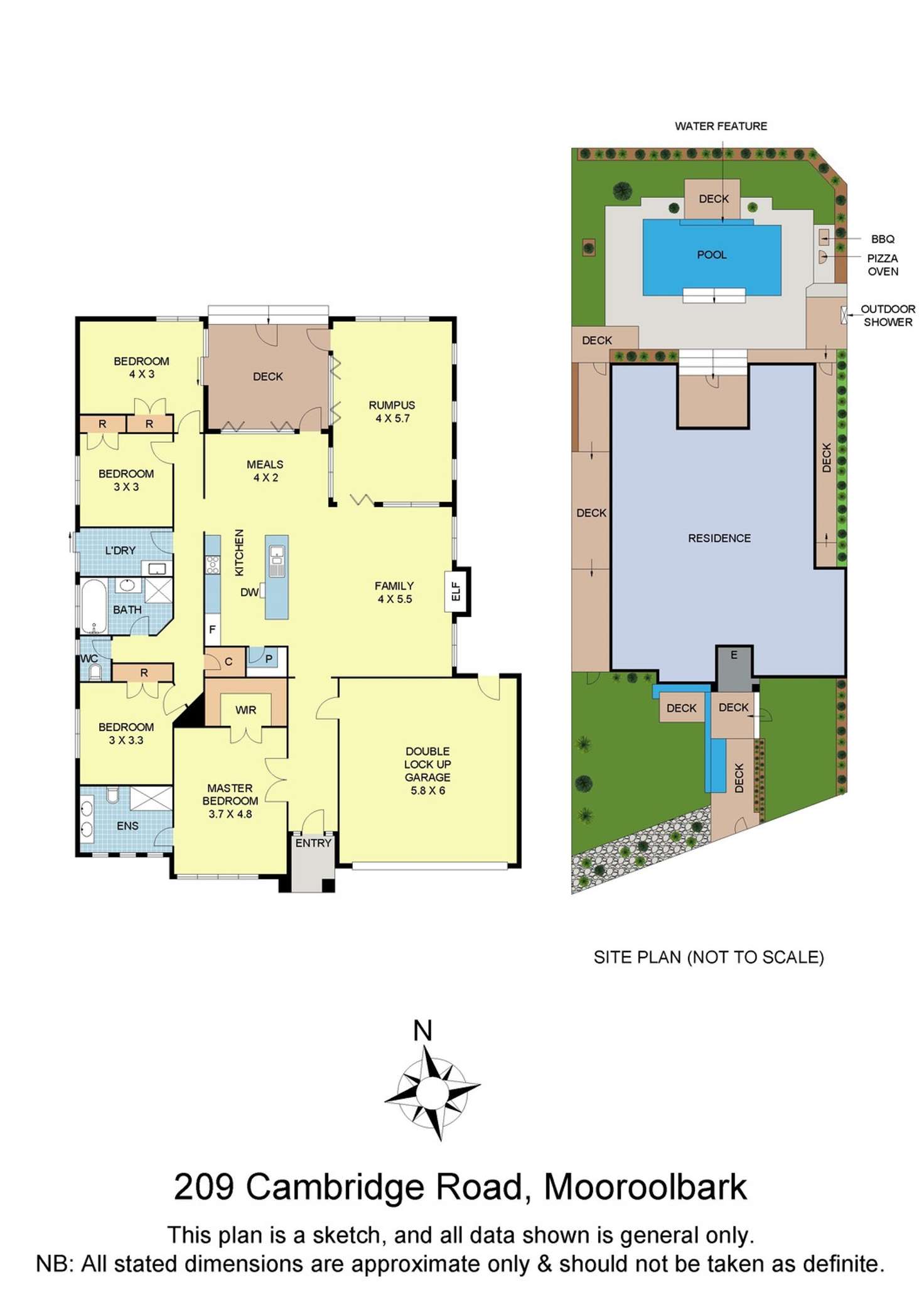 Floorplan of Homely house listing, 209 Cambridge Road, Mooroolbark VIC 3138