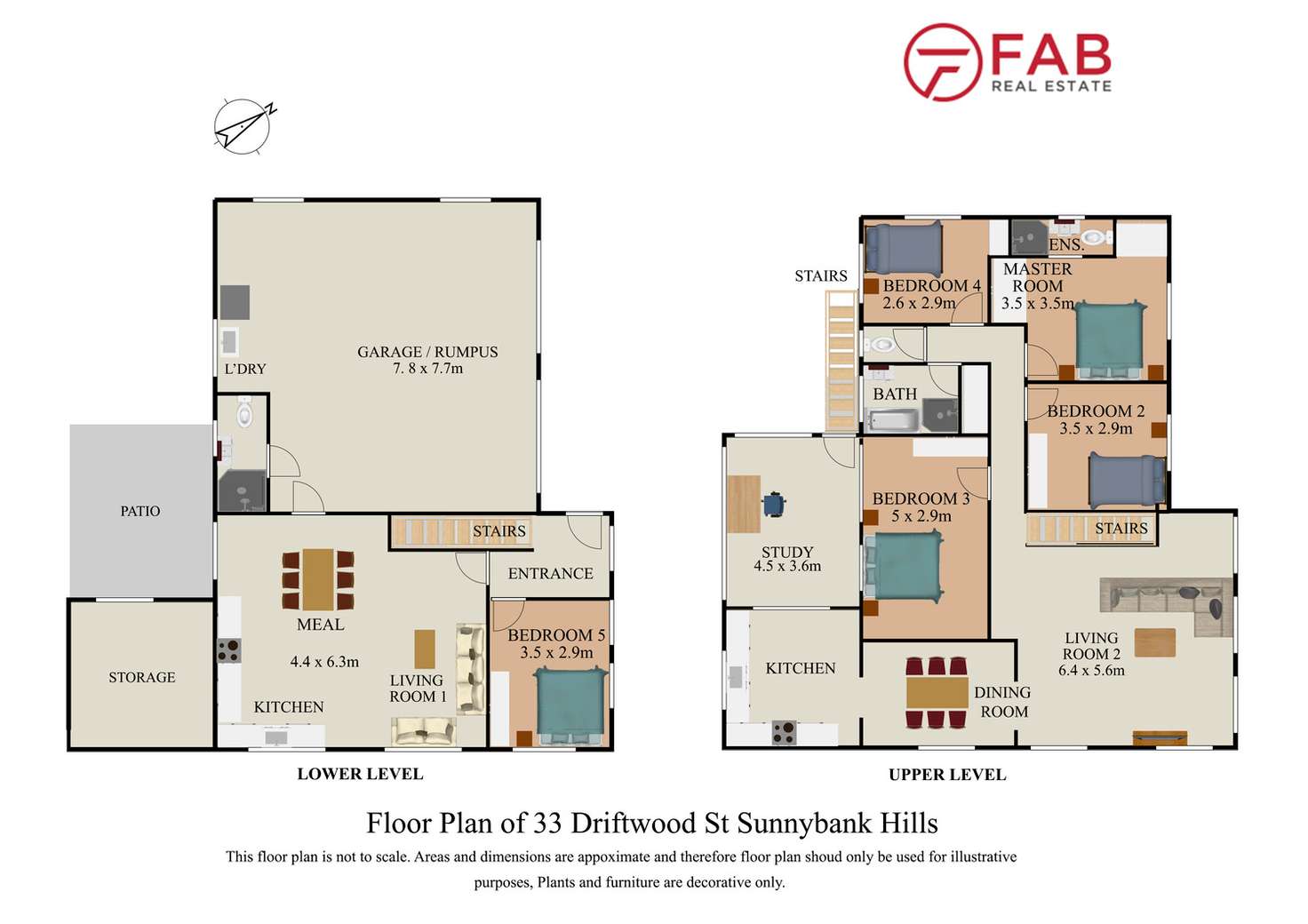Floorplan of Homely house listing, 33 Driftwood Street, Sunnybank Hills QLD 4109