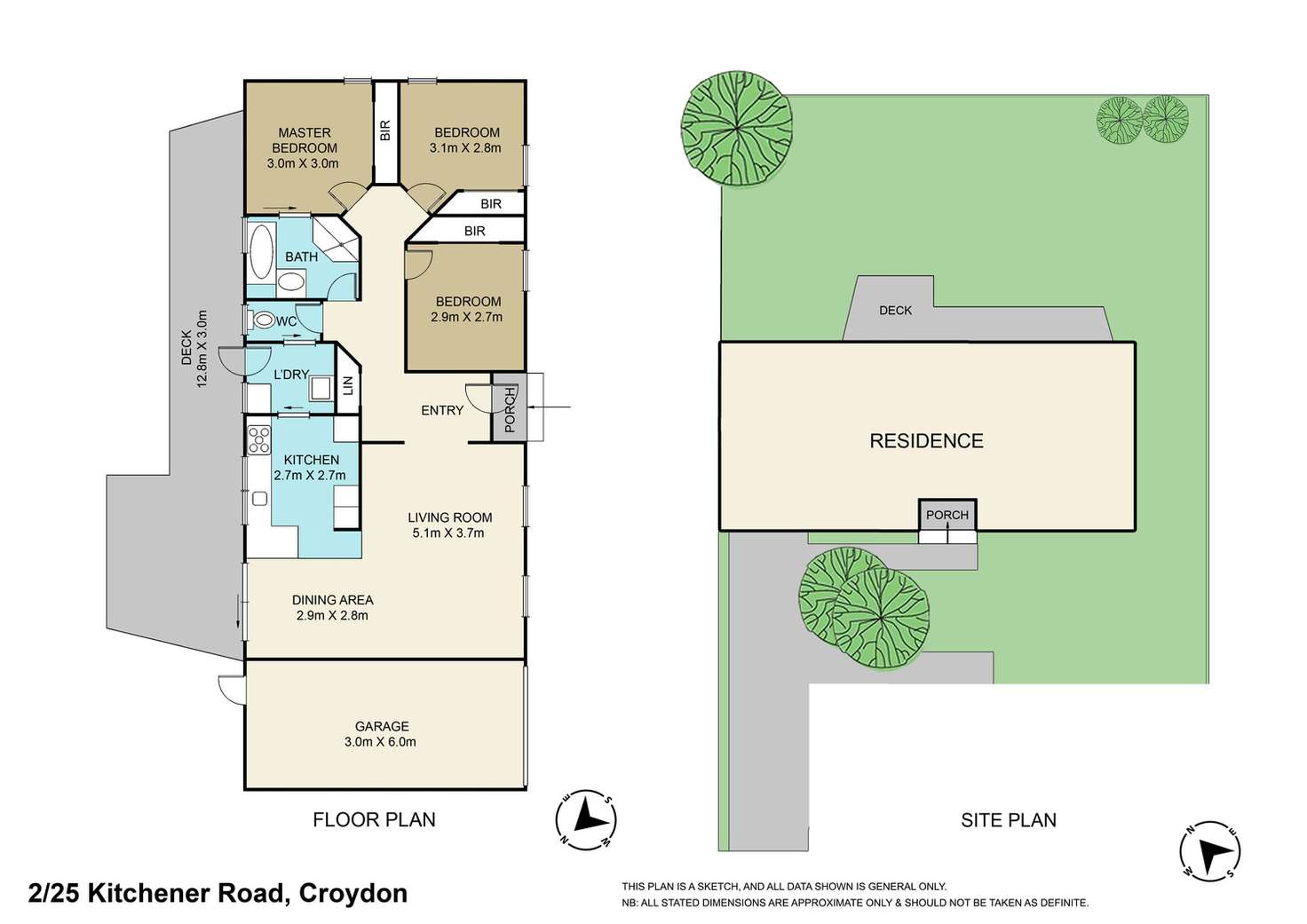 Floorplan of Homely house listing, 2/25 Kitchener Road, Croydon VIC 3136