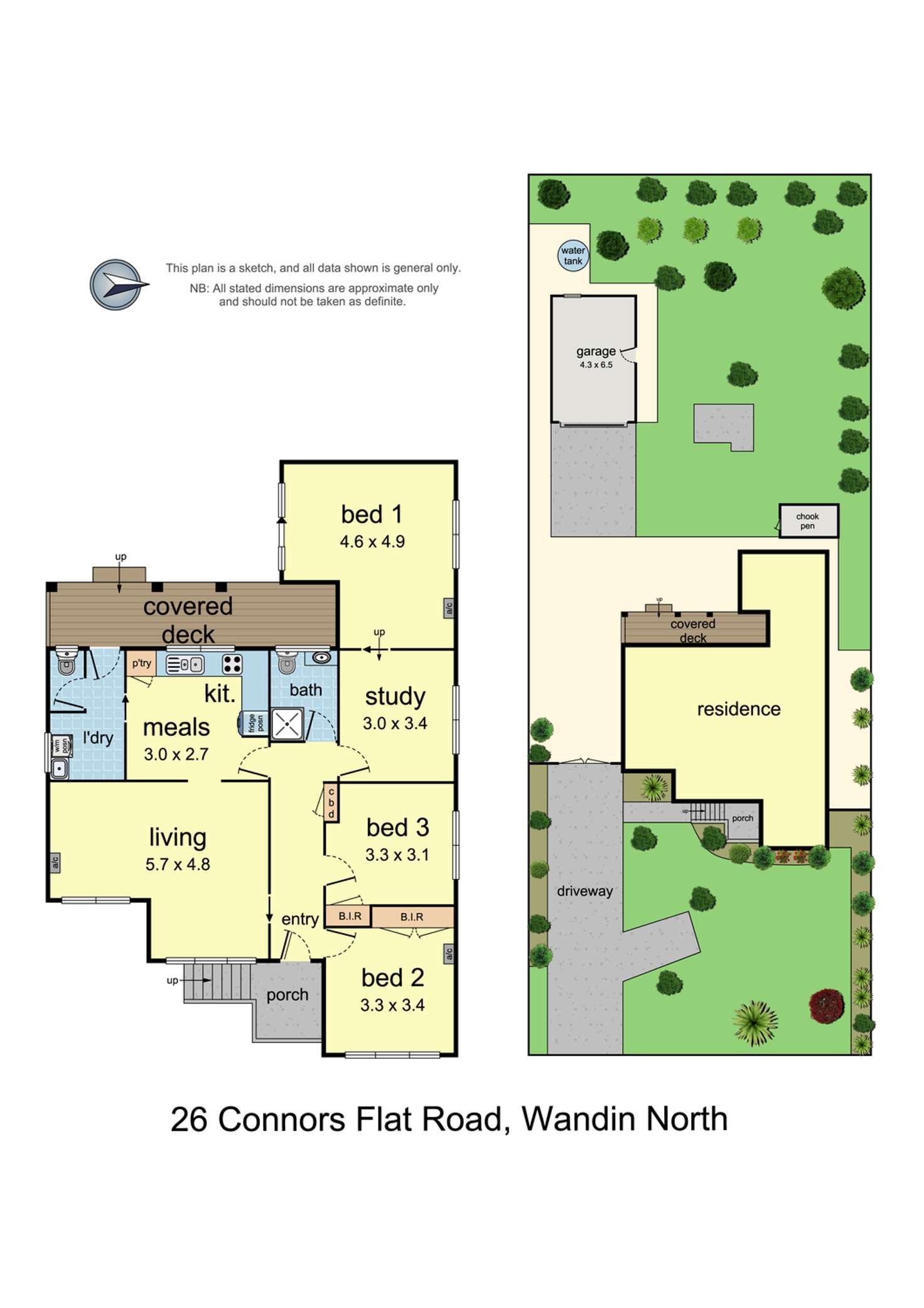 Floorplan of Homely house listing, 26 Connors Flat Road, Wandin North VIC 3139