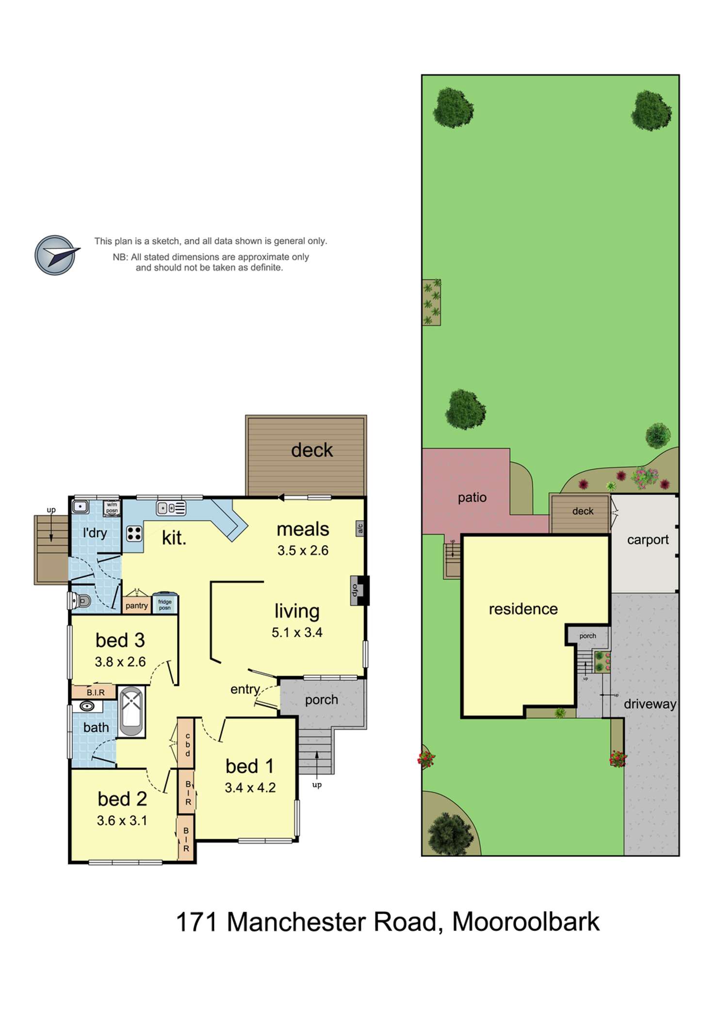 Floorplan of Homely house listing, 171 Manchester Road, Mooroolbark VIC 3138