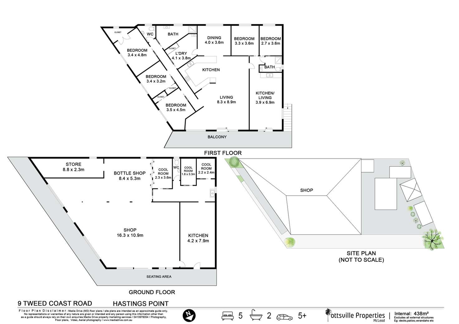 Floorplan of Homely house listing, 9 Tweed Coast Road, Hastings Point NSW 2489