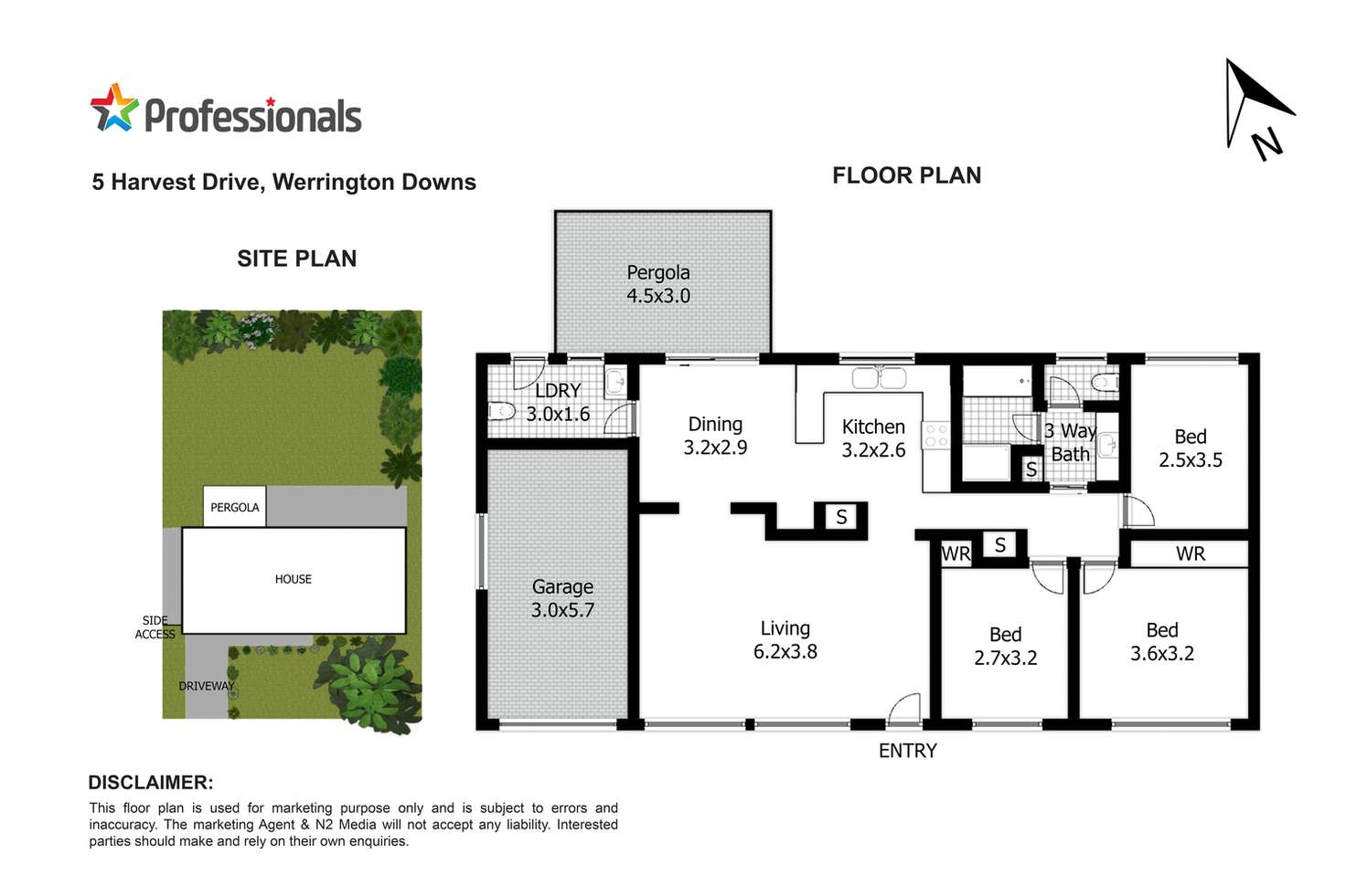 Floorplan of Homely house listing, 5 Harvest Drive, Werrington Downs NSW 2747