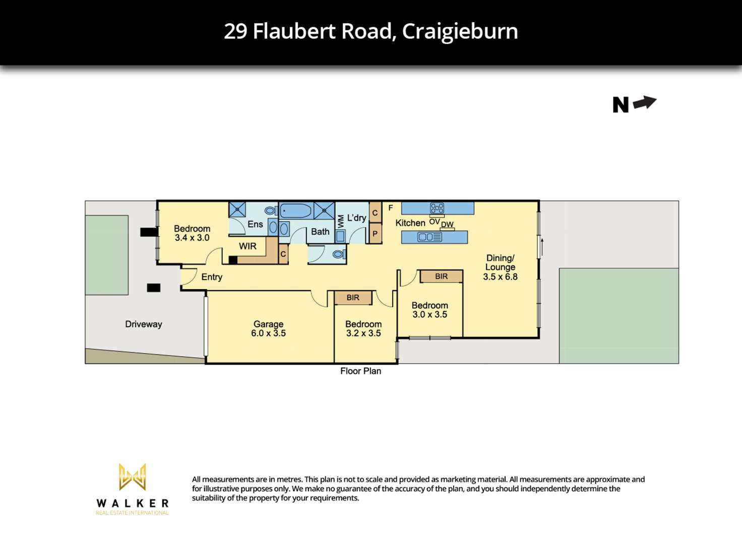 Floorplan of Homely house listing, 29 Flaubert Road, Craigieburn VIC 3064