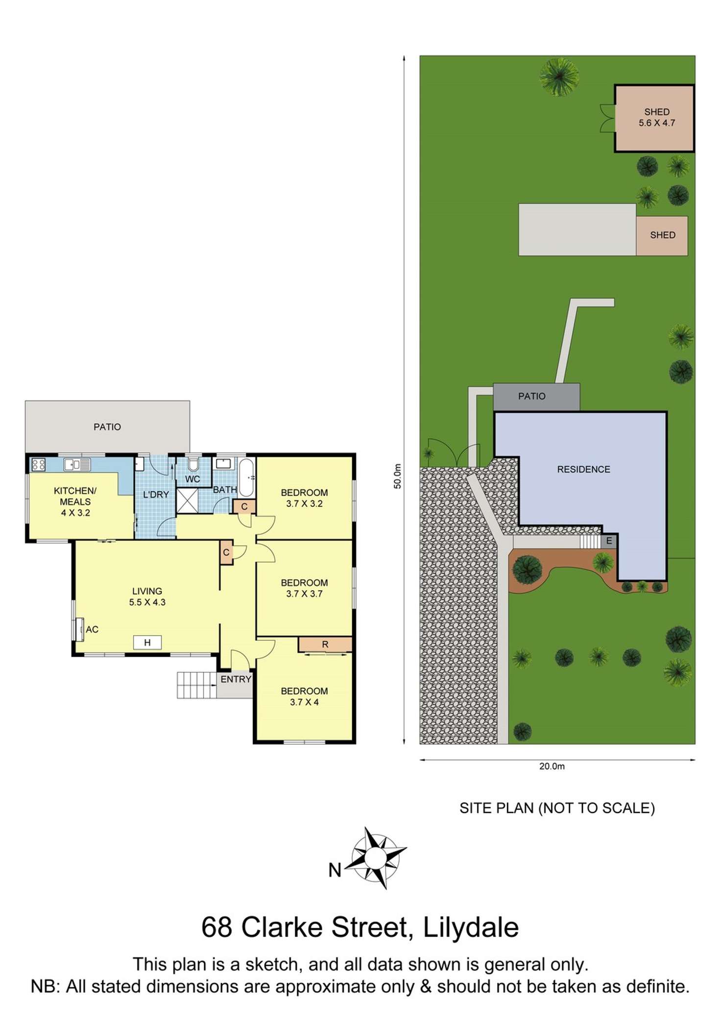 Floorplan of Homely house listing, 68 Clarke Street, Lilydale VIC 3140
