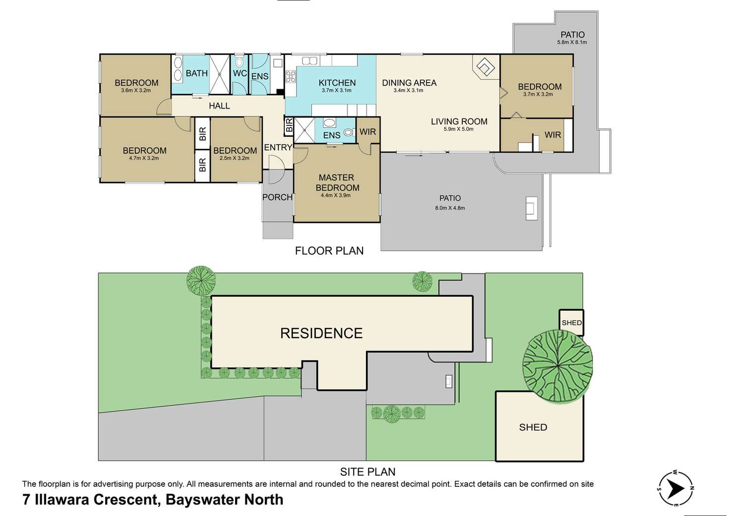Floorplan of Homely house listing, 7 Illawara Crescent, Bayswater North VIC 3153