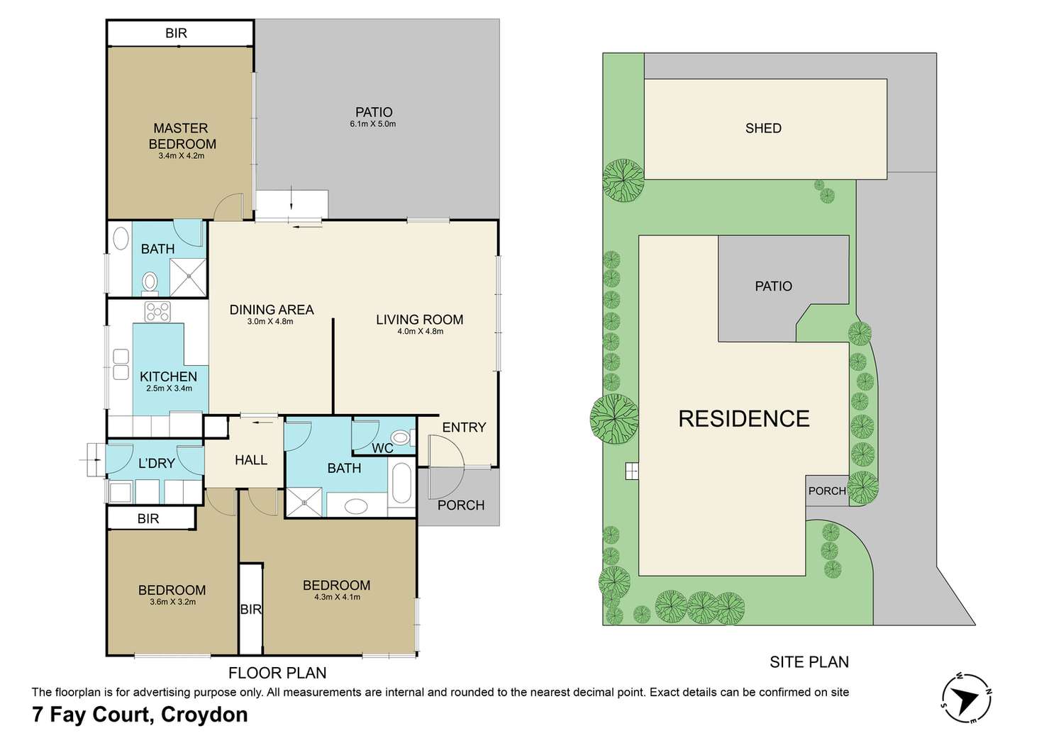 Floorplan of Homely house listing, 7 Fay Court, Croydon VIC 3136