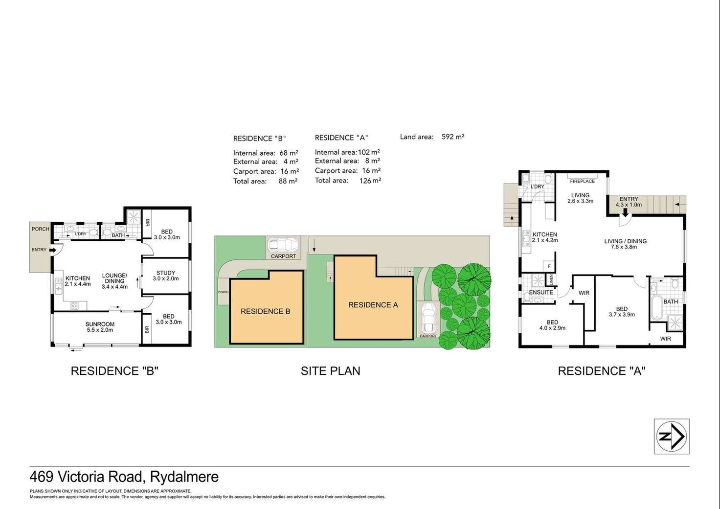 Floorplan of Homely house listing, 469 Victoria Road, Rydalmere NSW 2116