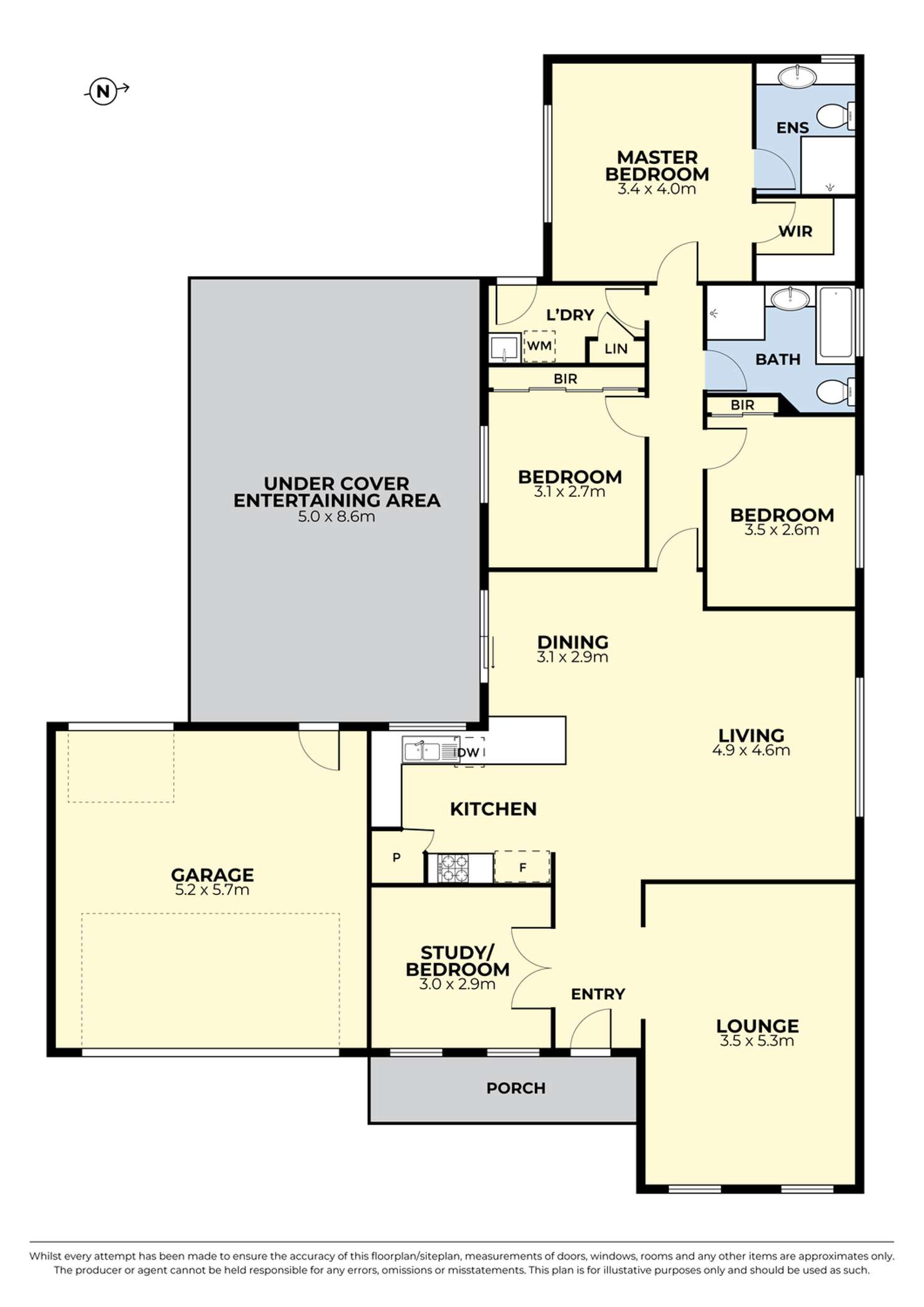 Floorplan of Homely house listing, 5 Marner Avenue, Hillside VIC 3037