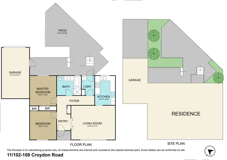 Floorplan of Homely unit listing, 11/102-108 Croydon Road, Croydon VIC 3136