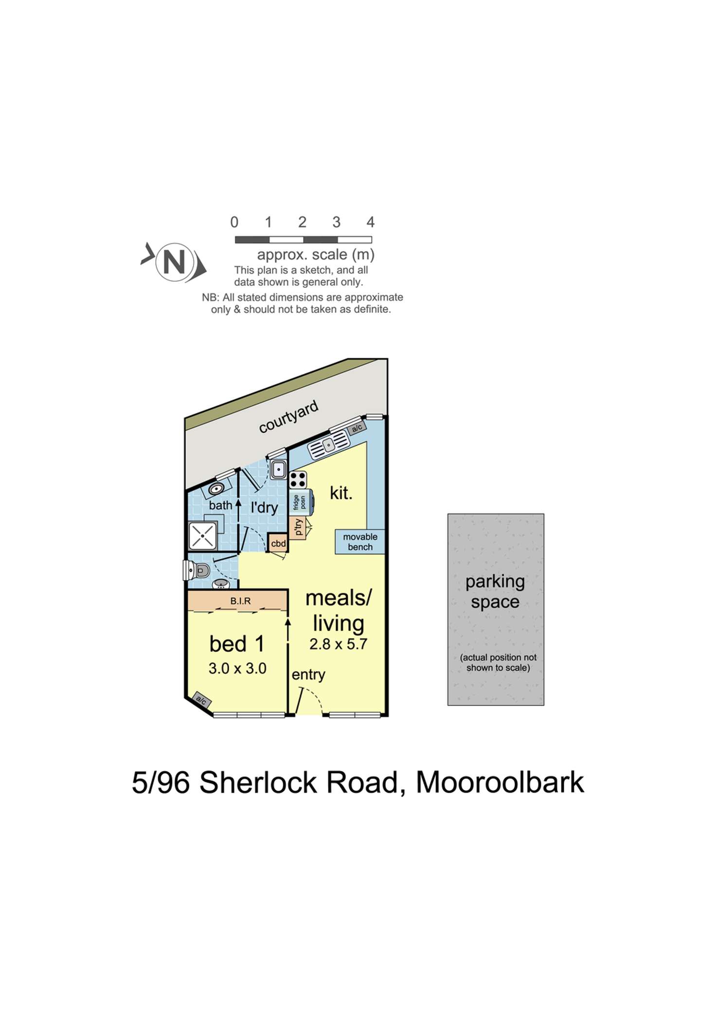 Floorplan of Homely unit listing, 5/96 Sherlock Road, Mooroolbark VIC 3138