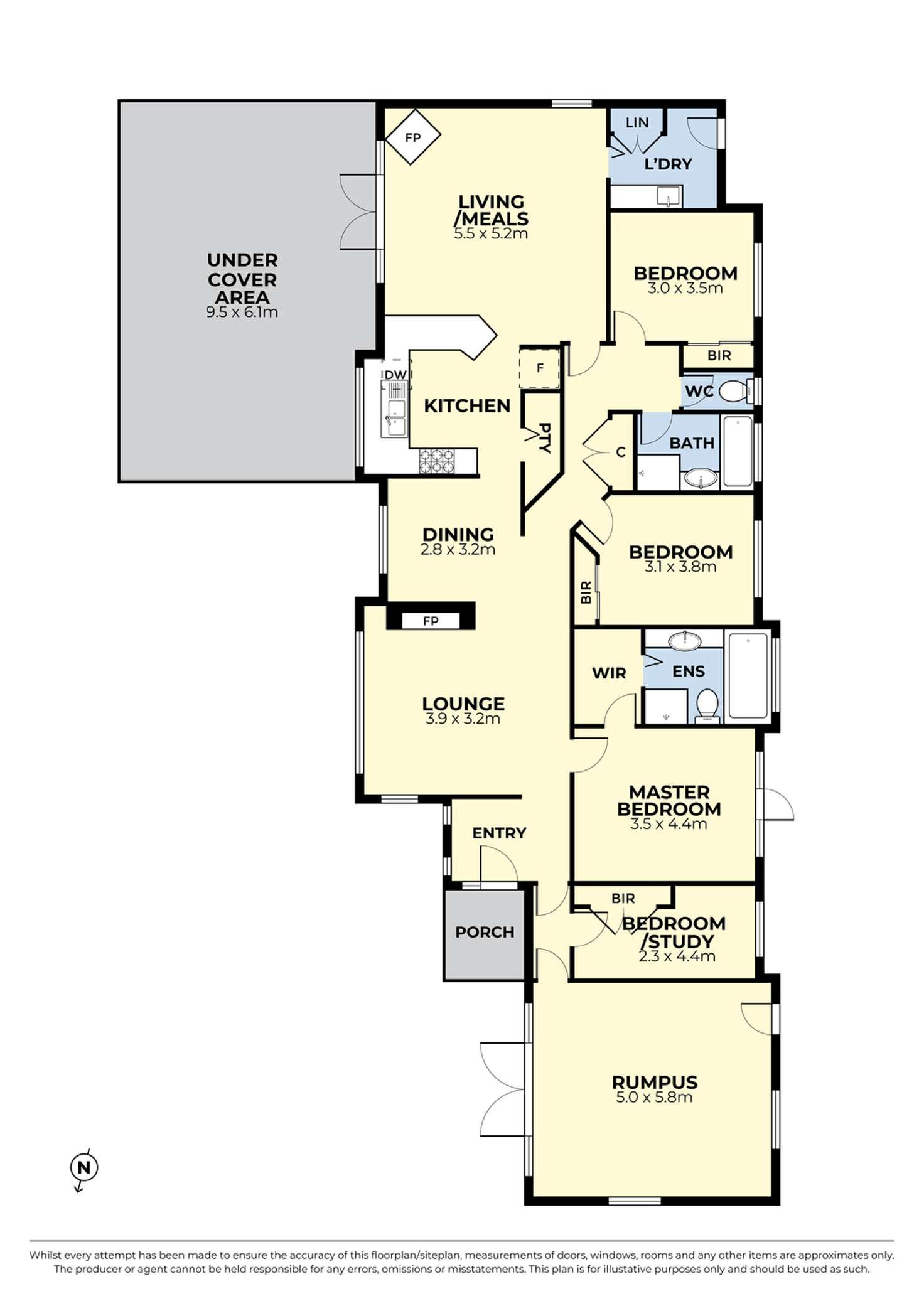 Floorplan of Homely house listing, 25 Fastnet Drive, Taylors Lakes VIC 3038