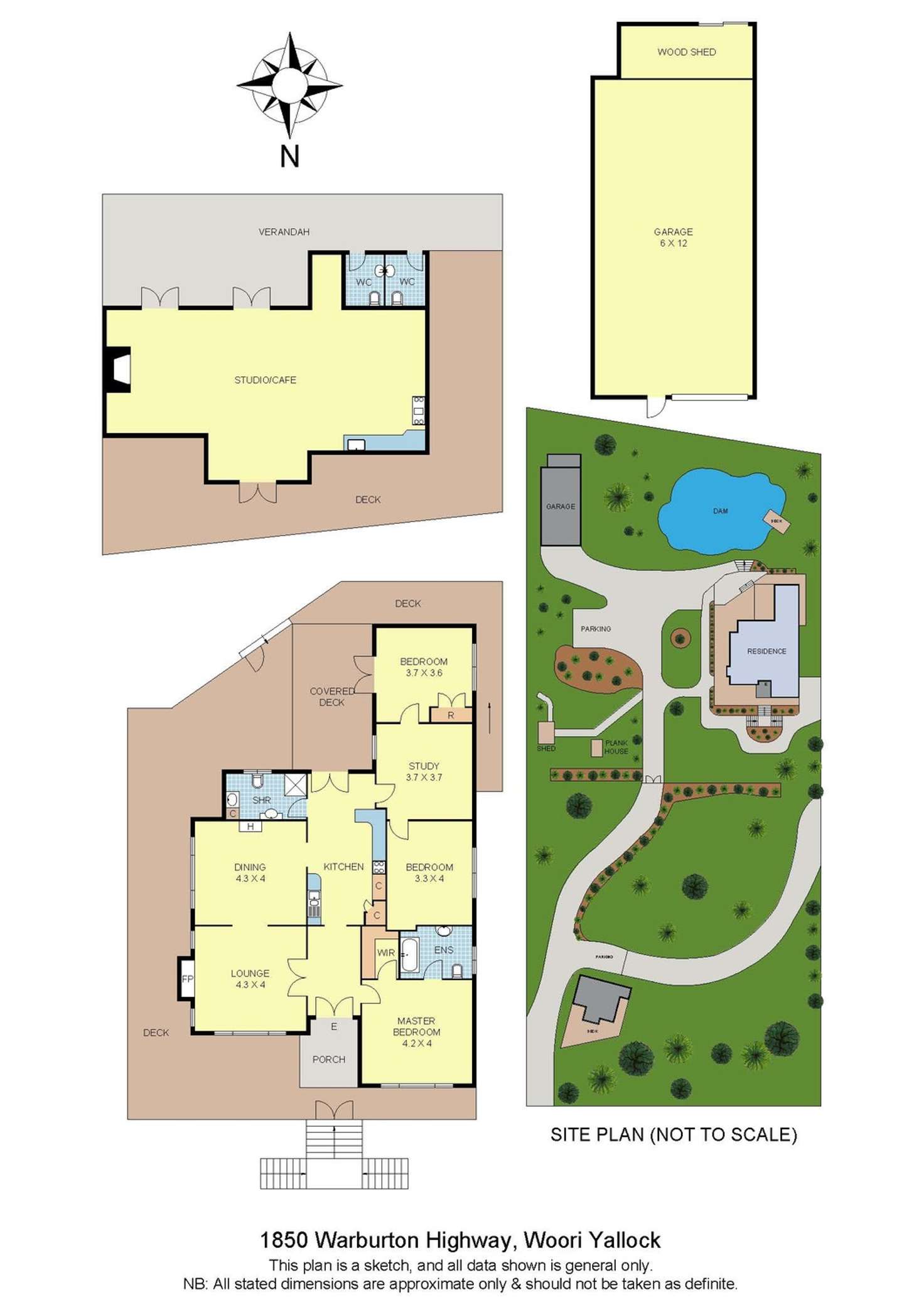 Floorplan of Homely house listing, 1850 Warburton Highway, Woori Yallock VIC 3139