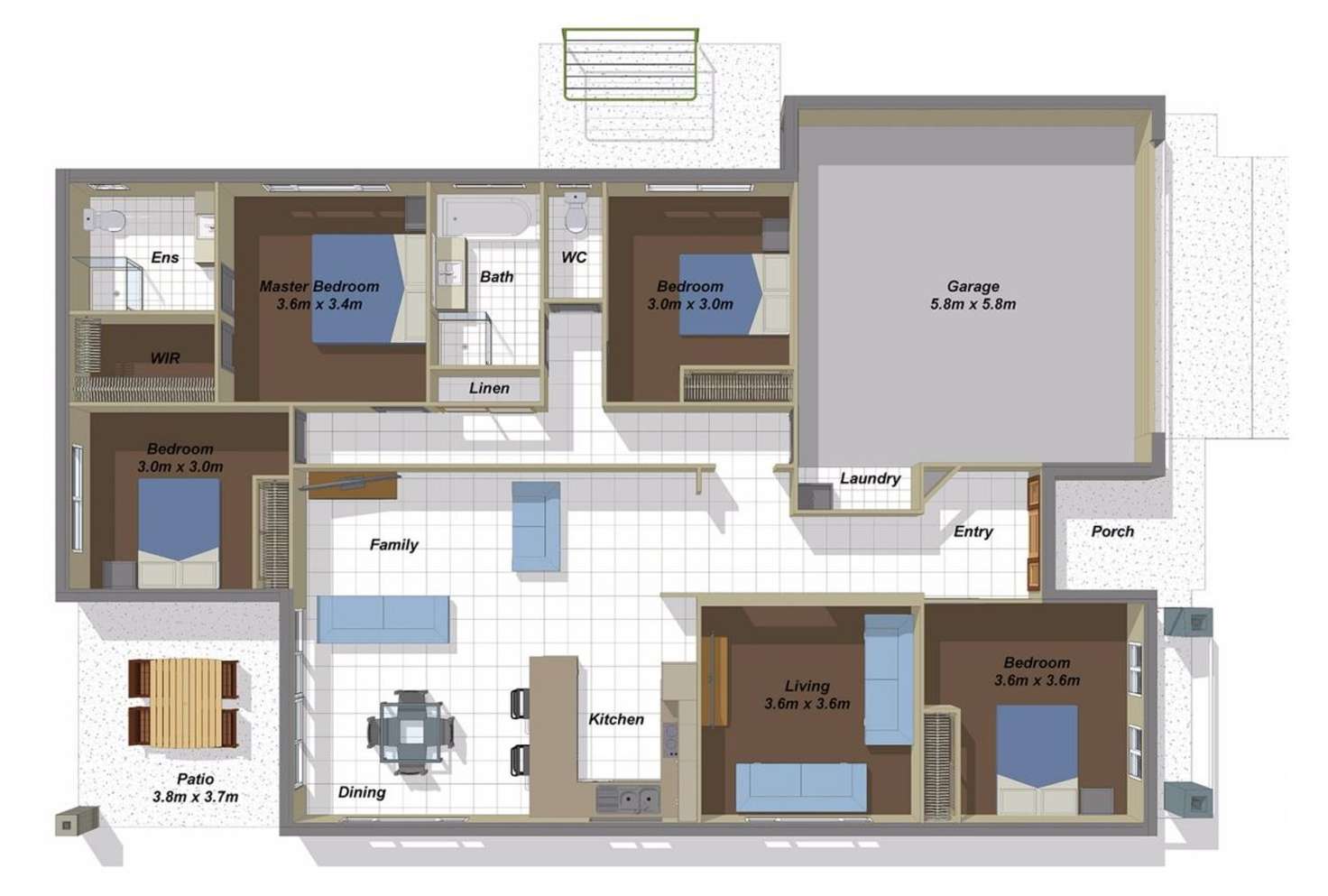 Floorplan of Homely house listing, 51 Matas Drive, Pimpama QLD 4209