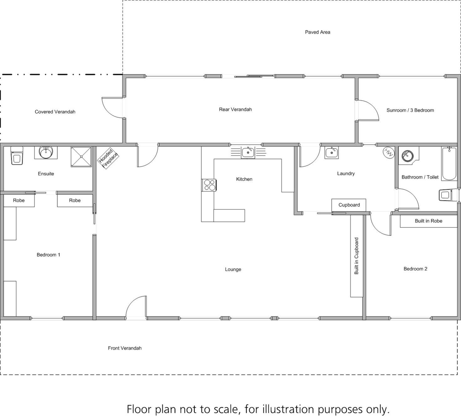 Floorplan of Homely house listing, 6478 St Vincent Highway, Edithburgh SA 5583