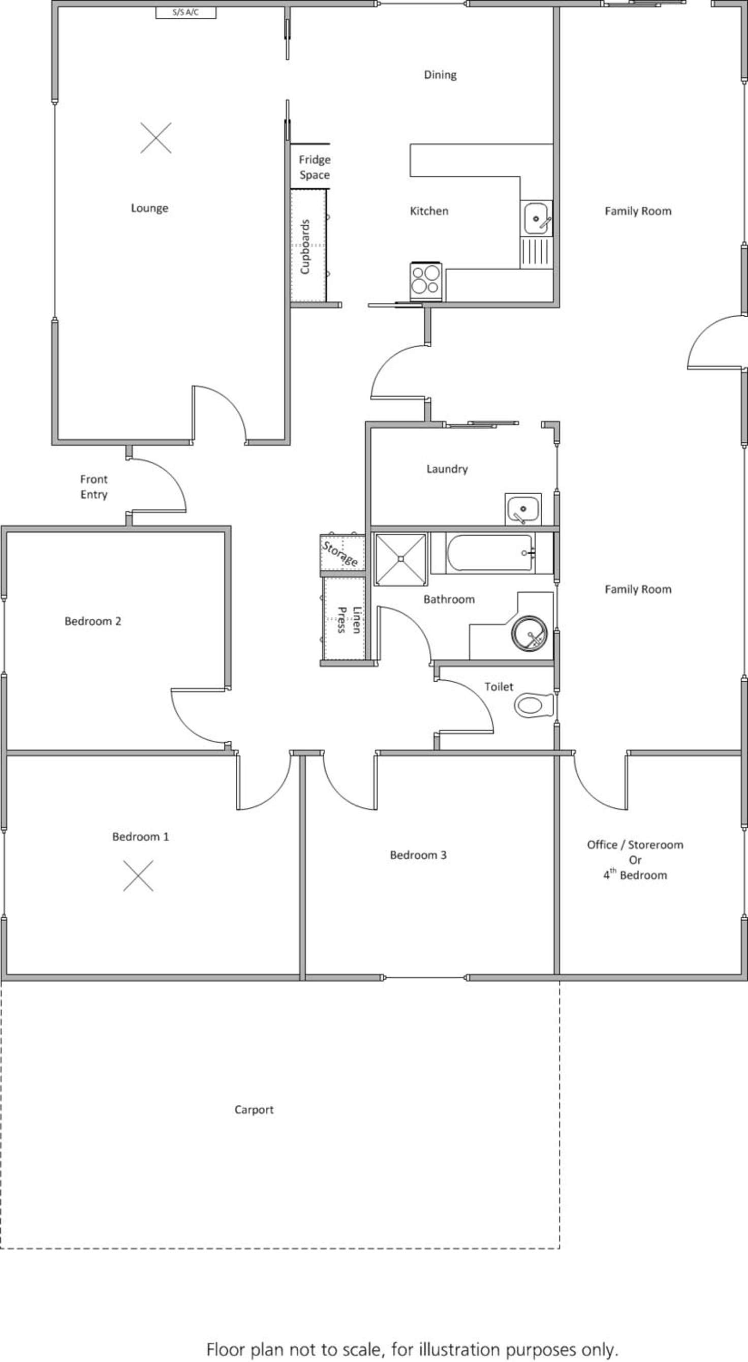 Floorplan of Homely house listing, Lot 45 Second Street & Lot 36 East Terrace, Curramulka SA 5580
