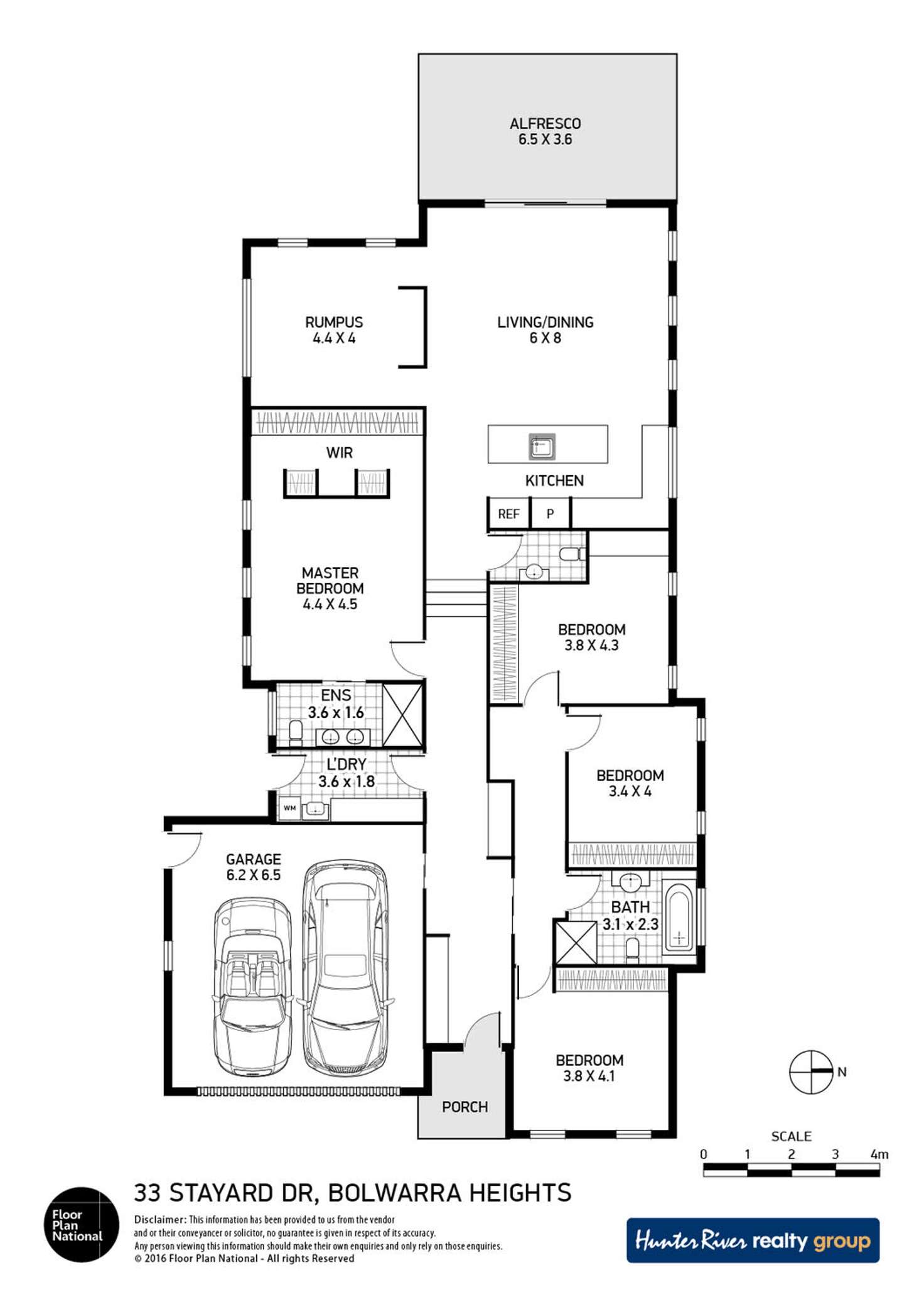 Floorplan of Homely house listing, 33 Stayard Drive, Bolwarra Heights NSW 2320