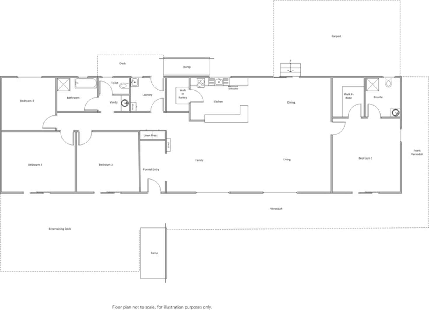 Floorplan of Homely house listing, 15 Neyler Street, Edithburgh SA 5583