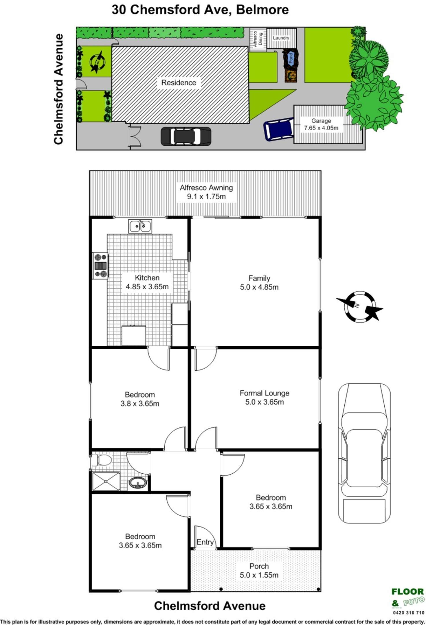 Floorplan of Homely house listing, 30 Chelmsford Avenue, Belmore NSW 2192