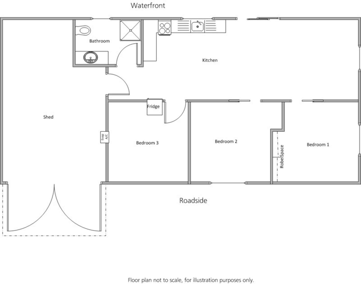 Floorplan of Homely house listing, Lot 86,/11 Sultana Point Road, Sultana Point via, Edithburgh SA 5583