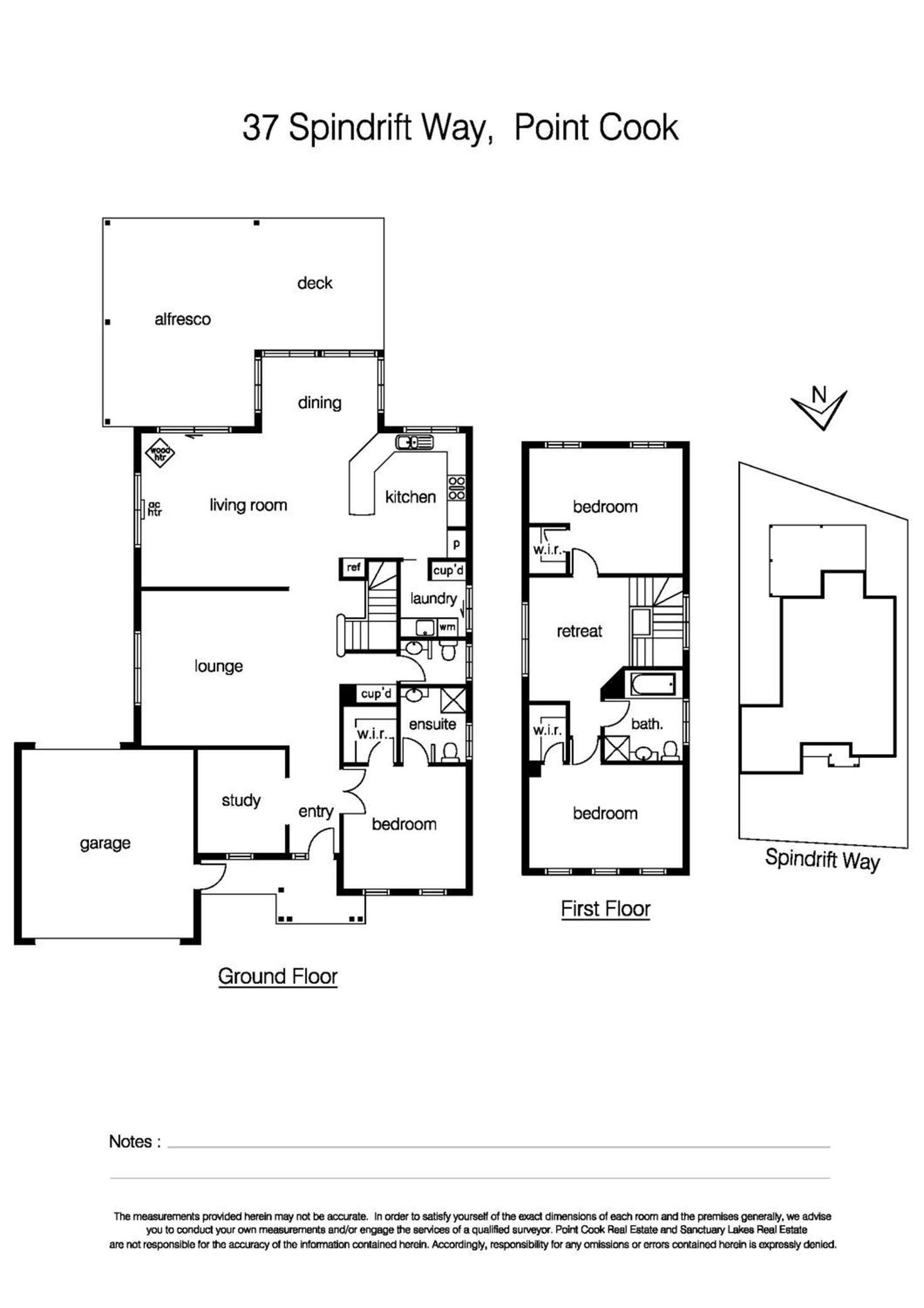 Floorplan of Homely house listing, 37 Spindrift Way, Point Cook VIC 3030