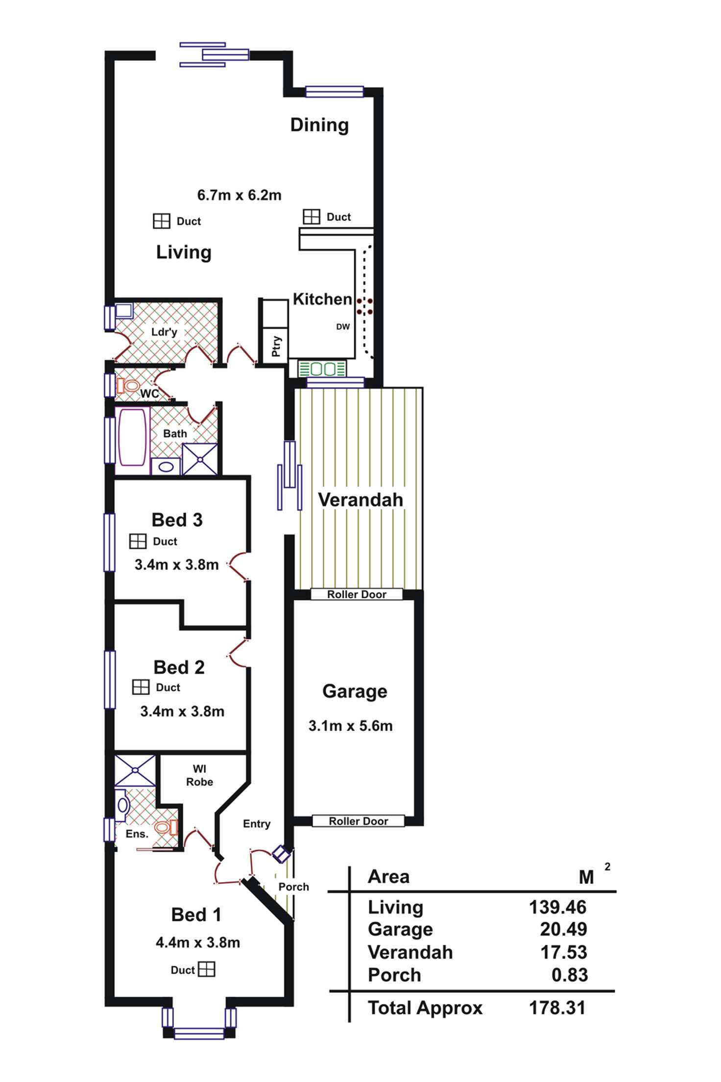 Floorplan of Homely house listing, 26a Shirley Avenue, Felixstow SA 5070