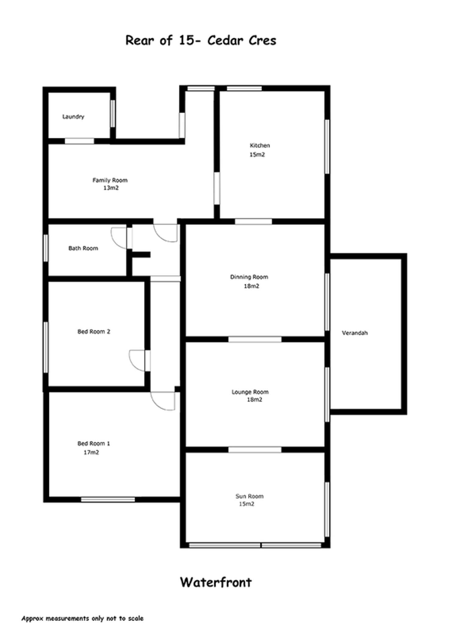 Floorplan of Homely house listing, 15 Cedar Crescent, Blackwall NSW 2256