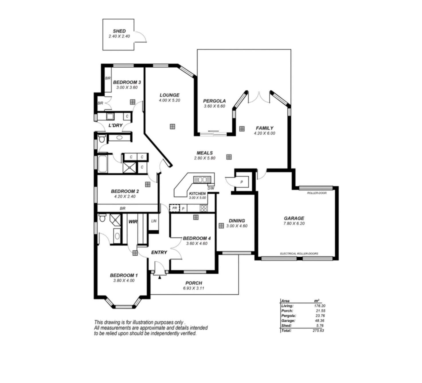 Floorplan of Homely house listing, 6 Hockley Terrace, Athelstone SA 5076