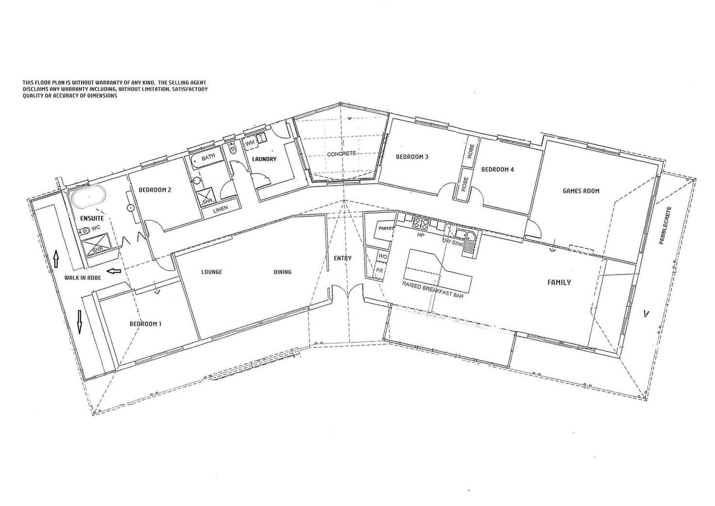 Floorplan of Homely acreageSemiRural listing, 529B Boeill Creek Road, Boeill Creek NSW 2739