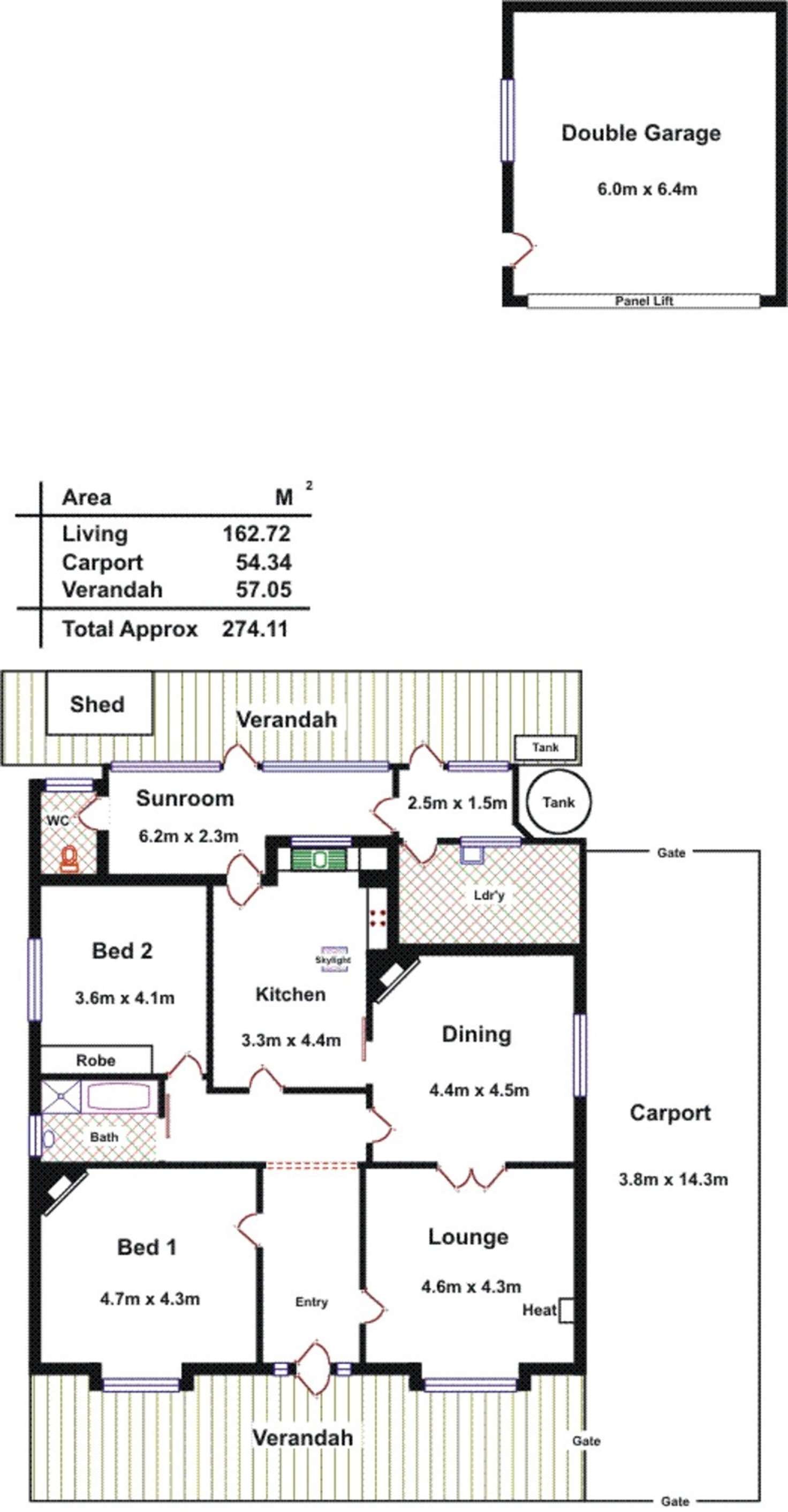 Floorplan of Homely house listing, 47 D'Erlanger Avenue, Collinswood SA 5081
