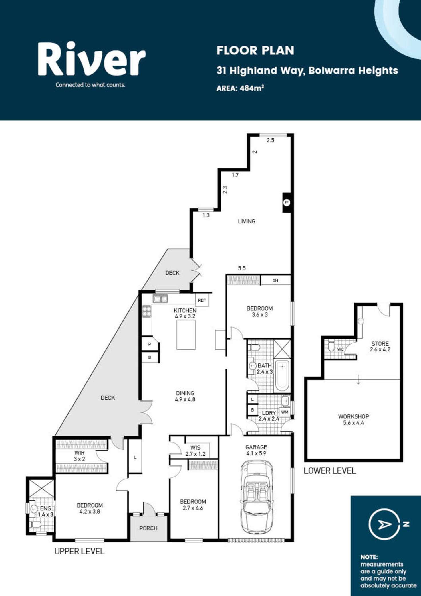 Floorplan of Homely house listing, 31 Highland Way, Bolwarra Heights NSW 2320