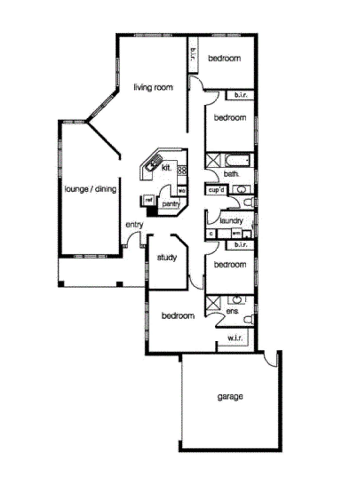 Floorplan of Homely house listing, 5 Positano Way, Point Cook VIC 3030