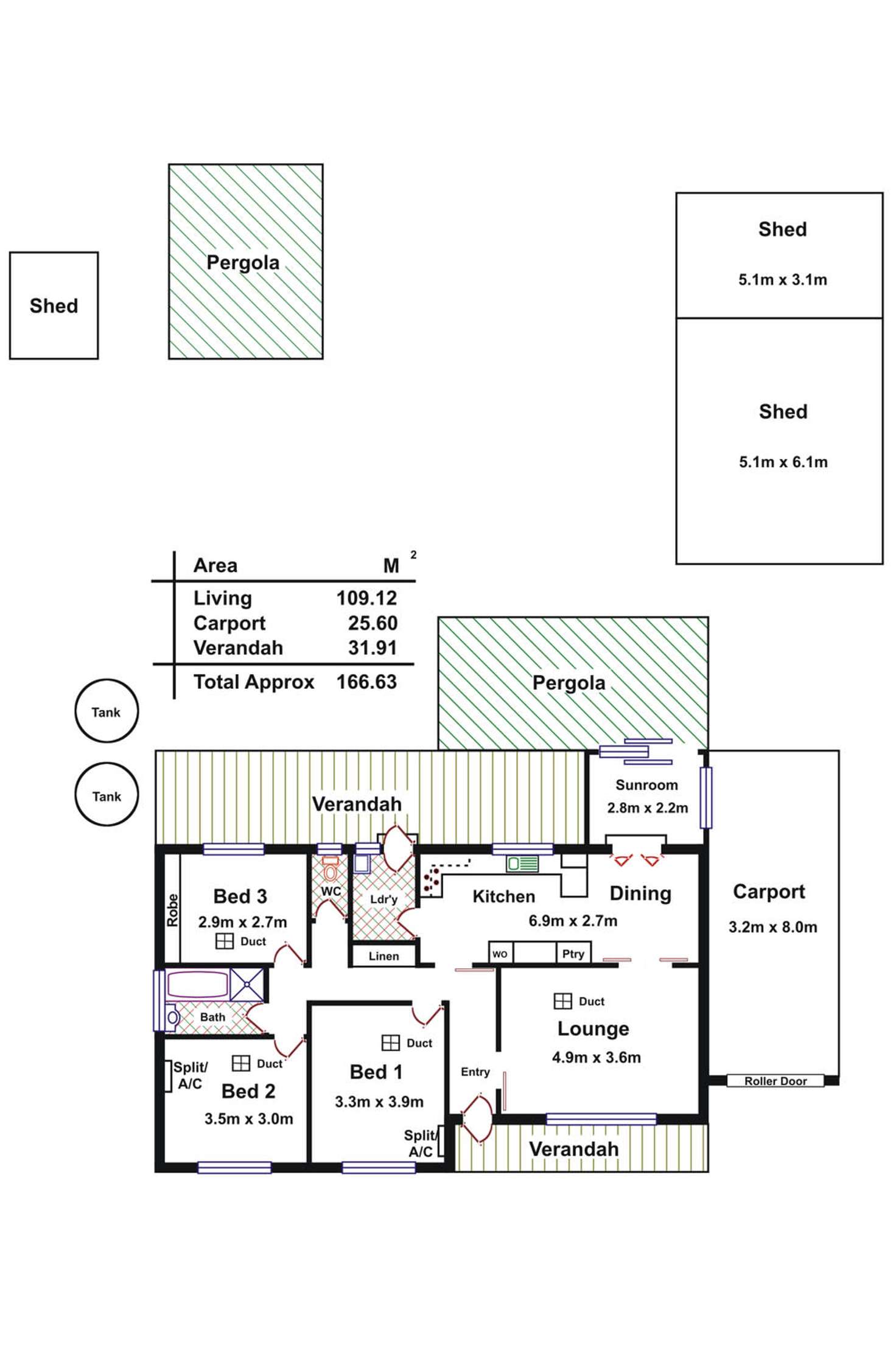 Floorplan of Homely house listing, 11 Vincent Avenue, Athelstone SA 5076