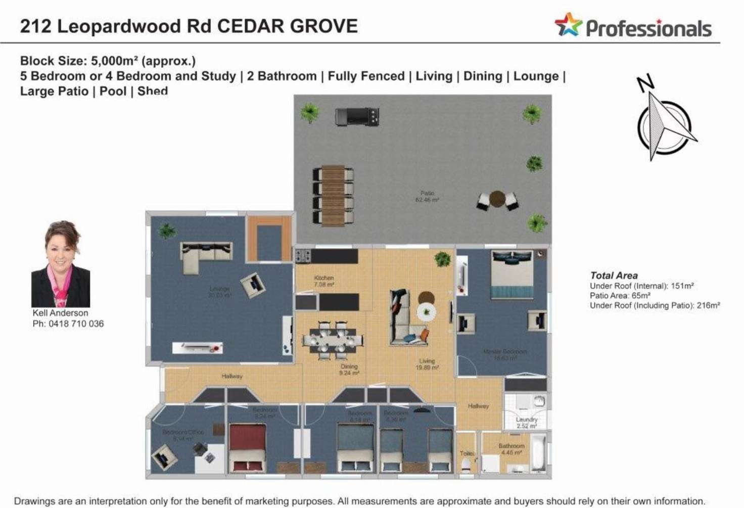 Floorplan of Homely house listing, 212-214 Leopardwood Road, Cedar Grove QLD 4285