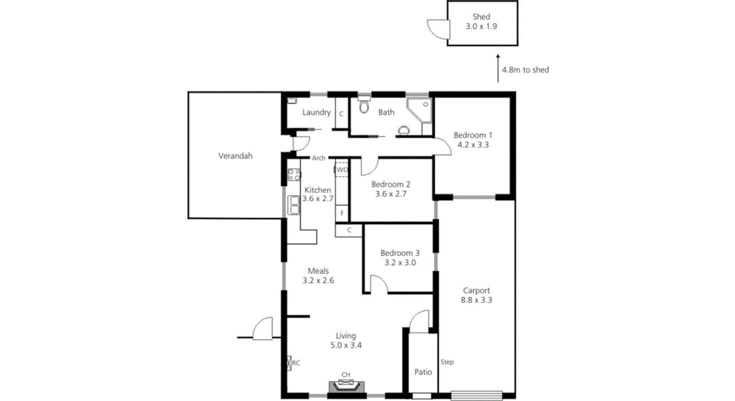 Floorplan of Homely house listing, 233 Lower Athelstone Road, Athelstone SA 5076