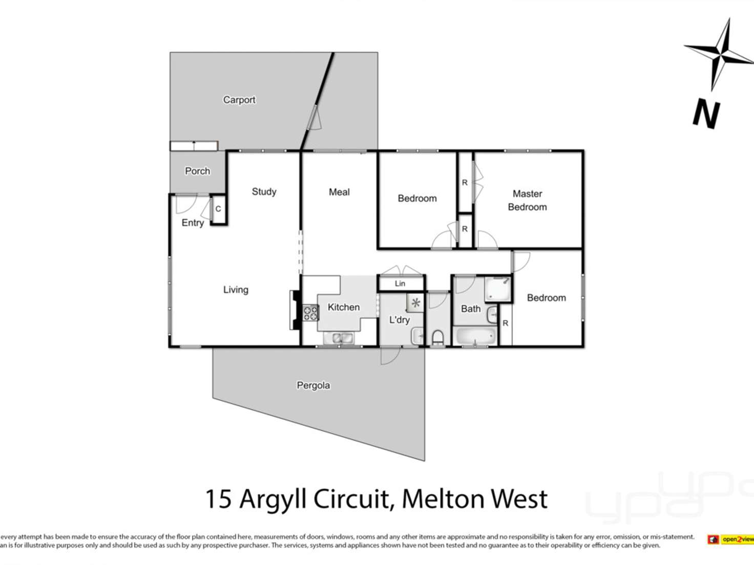 Floorplan of Homely house listing, 15 Argyll Circuit, Melton West VIC 3337