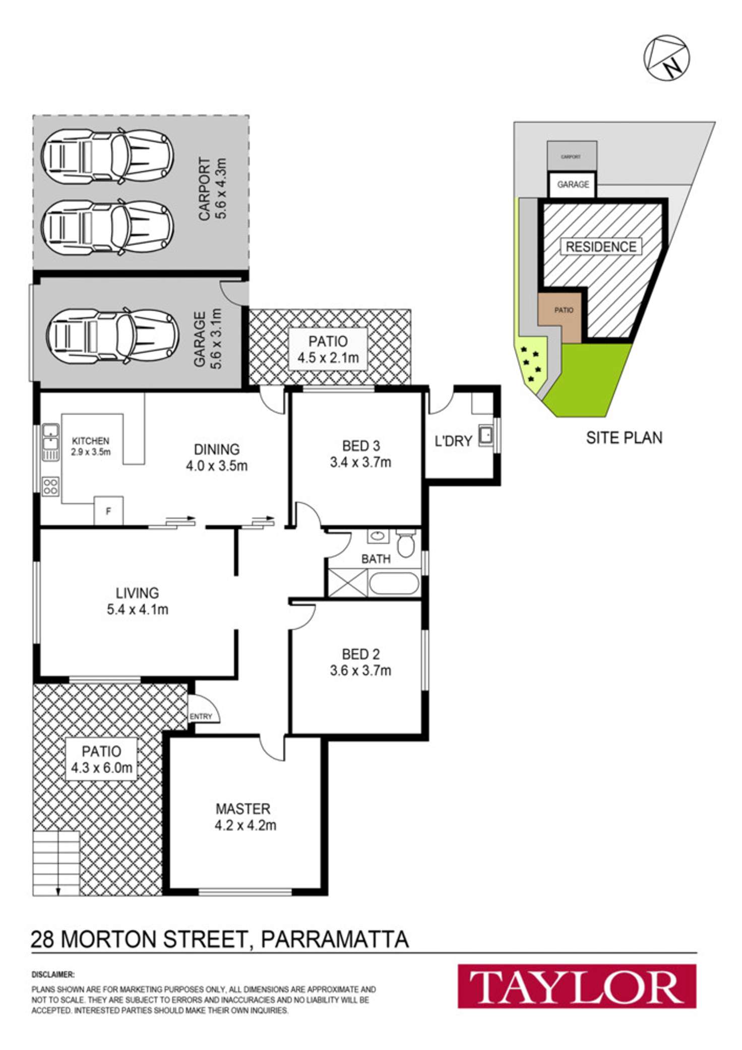 Floorplan of Homely house listing, 28 Morton Street, Parramatta NSW 2150