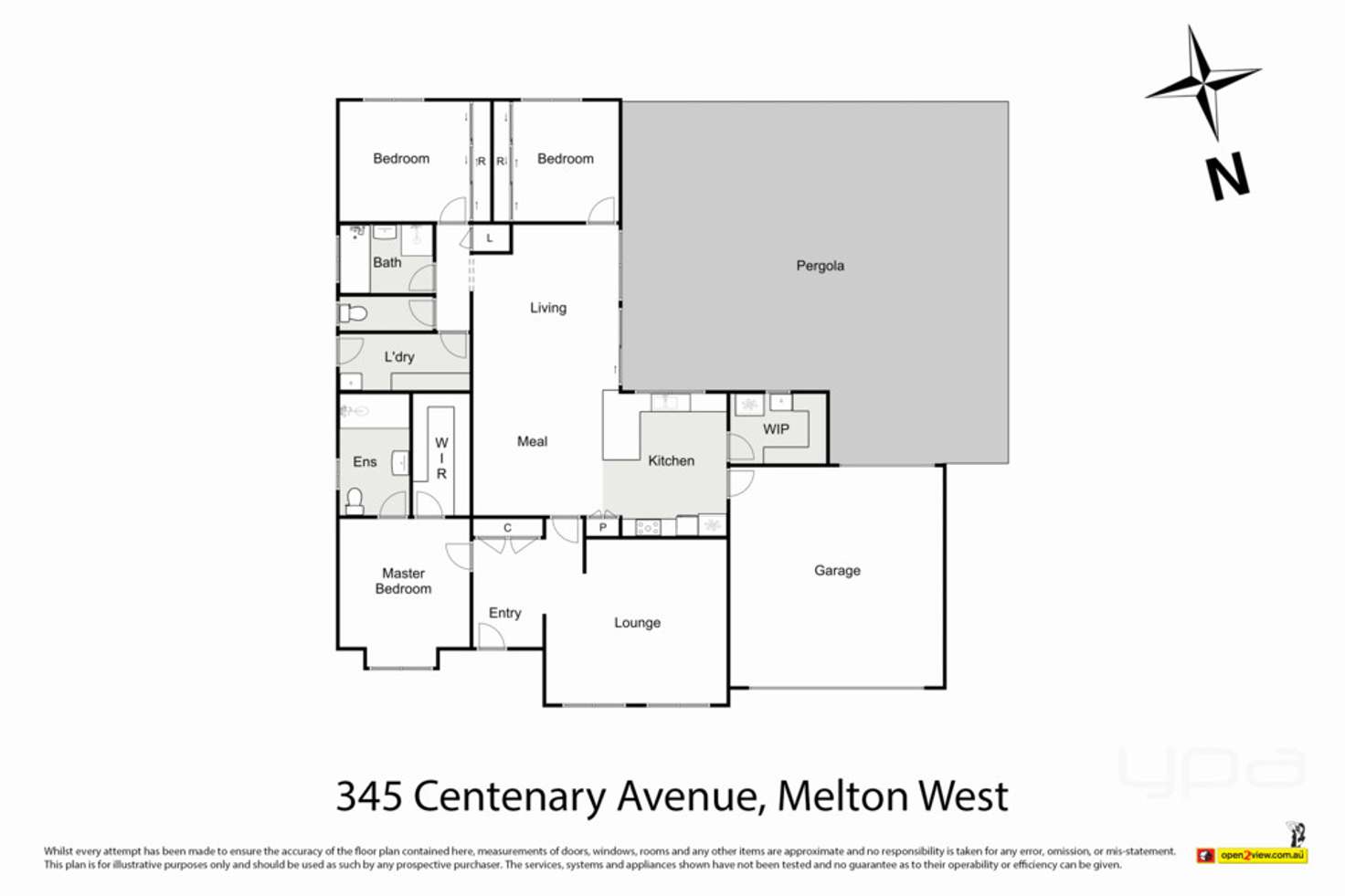 Floorplan of Homely house listing, 345 Centenary Avenue, Melton West VIC 3337