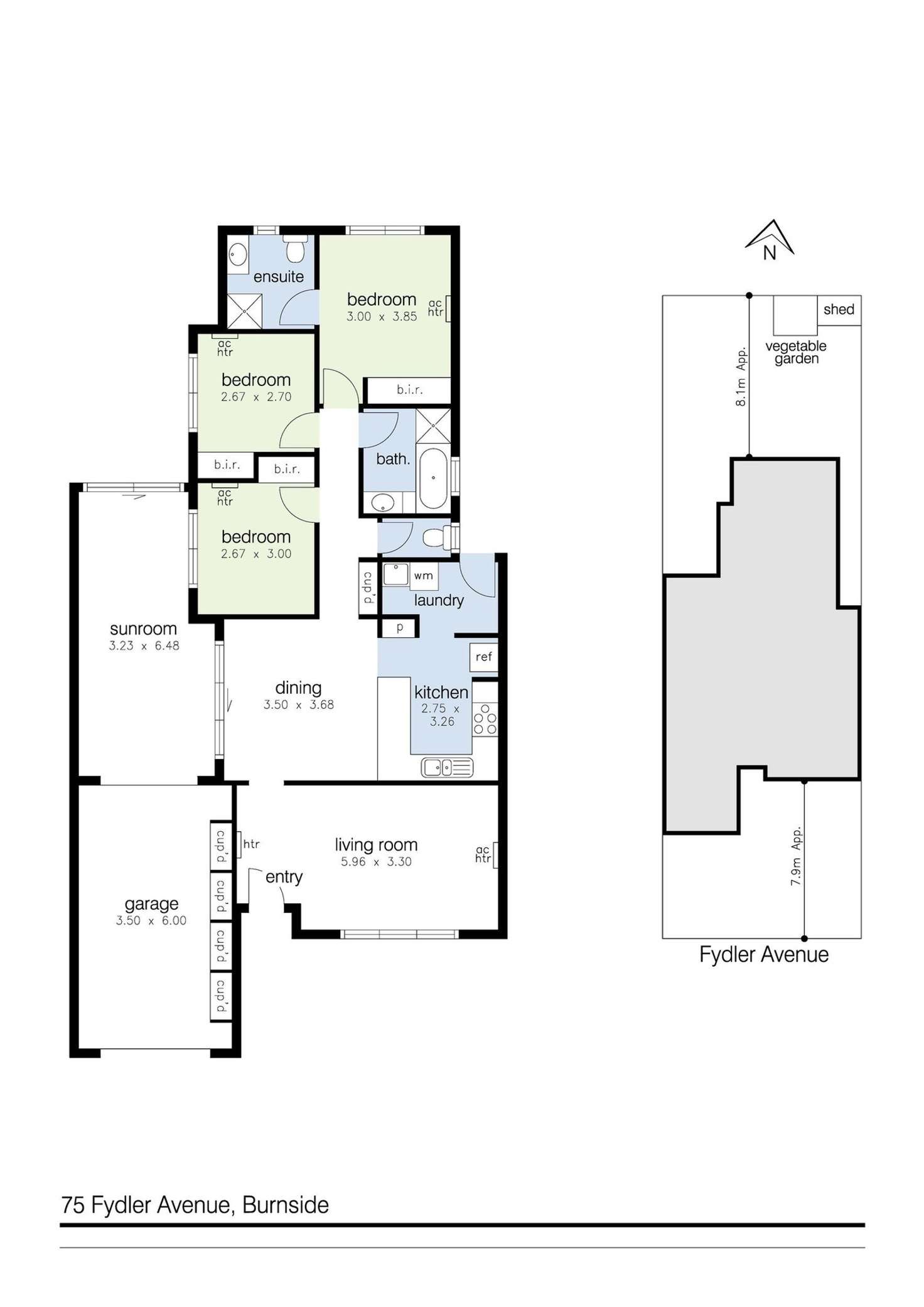 Floorplan of Homely house listing, 75 Fydler Avenue, Burnside VIC 3023