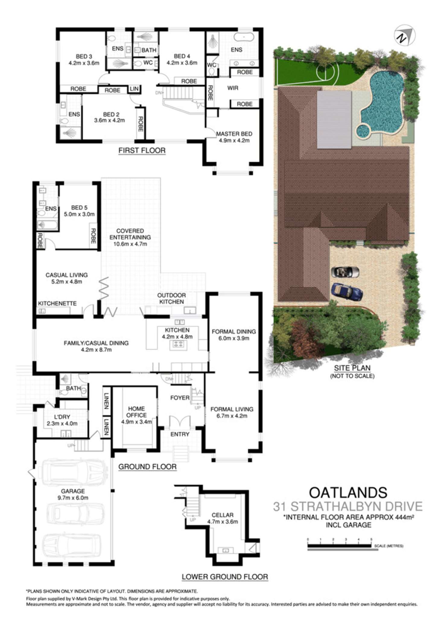 Floorplan of Homely house listing, 31 Strathalbyn Drive, Oatlands NSW 2117