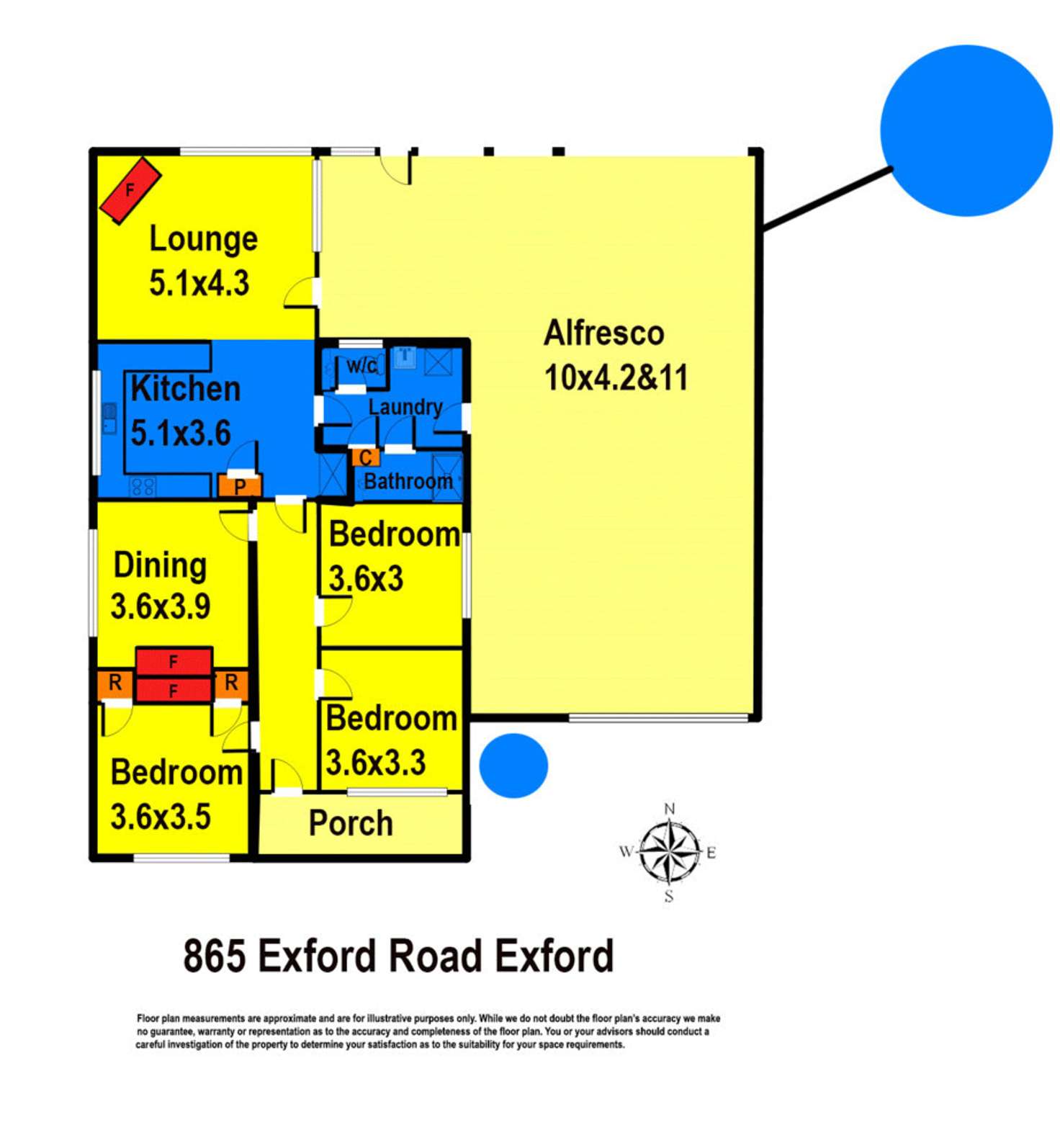 Floorplan of Homely house listing, 865 Exford Road, Exford VIC 3338