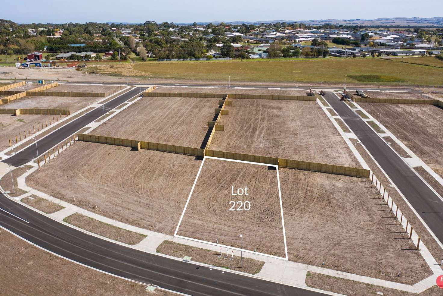 Main view of Homely residentialLand listing, LOT 220 PARKLANDS ESTATE, Wonthaggi VIC 3995