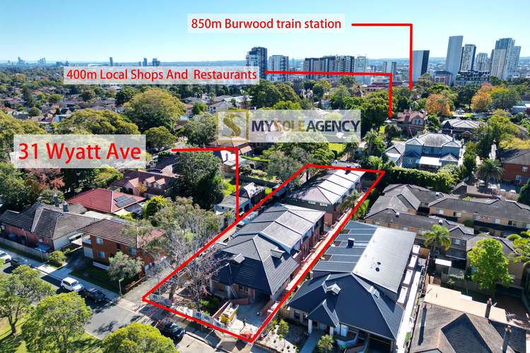 Main view of Homely townhouse listing, 4/31 wyatt Avenue, Burwood NSW 2134
