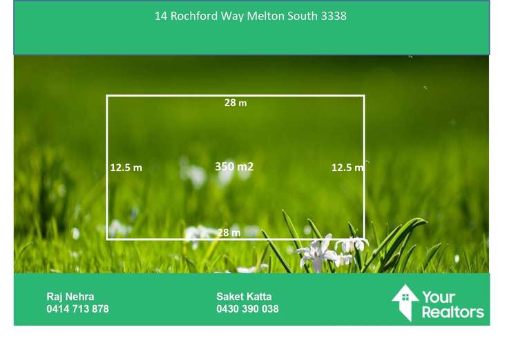 Main view of Homely residentialLand listing, 14 Rochford Way, Melton South VIC 3338