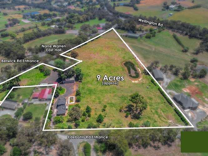 Second view of Homely acreageSemiRural listing, Edebohls Road, Narre Warren VIC 3805